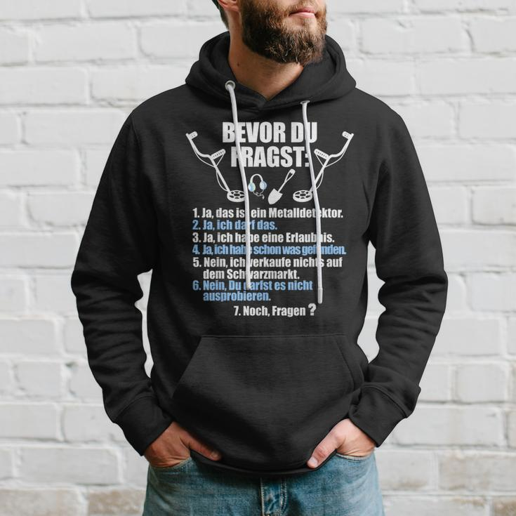 Sondengänger Accessories Sondler Sondelen Metal Detector Hoodie Geschenke für Ihn