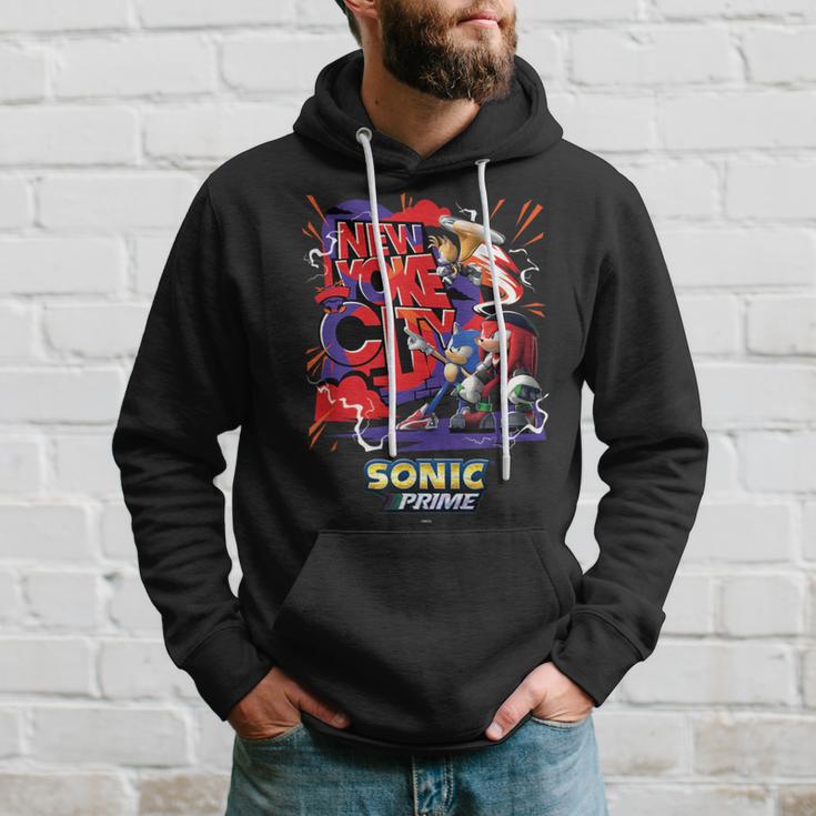 Sonic Prime New Yoke City Trio Hoodie Gifts for Him