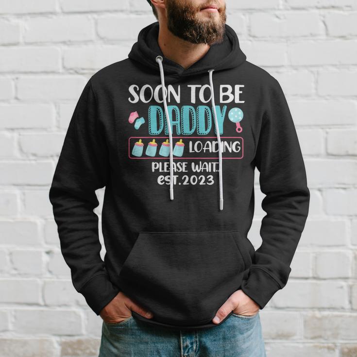 Soon To Be Daddy 2023 Loading Baby Shower Gender Reveal Hoodie Gifts for Him