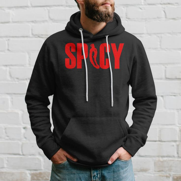 Spicy Chilli Pepper Novelty Flaming Hot Spicy Pepper Hoodie Gifts for Him