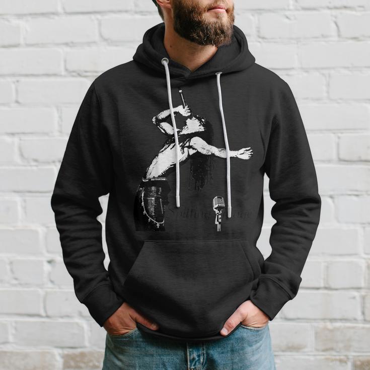 Spitting Image Rapper Hip Hop Microphone Hoodie Gifts for Him