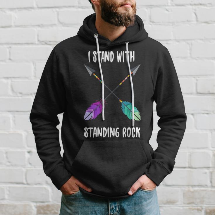 I Stand With Standing Rock Nodapl Mni WiconiHoodie Gifts for Him