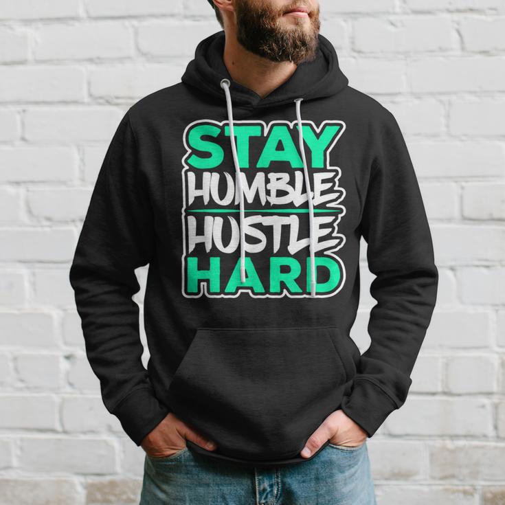 Stay Humble Hustle Hard Rap Lover Entrepreneur Christmas Hoodie Gifts for Him