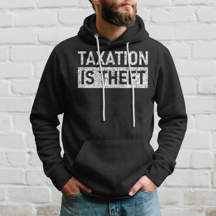 Steuern Sind Raub Taxation Is Theft Kapuzenpullover Geschenke für Ihn