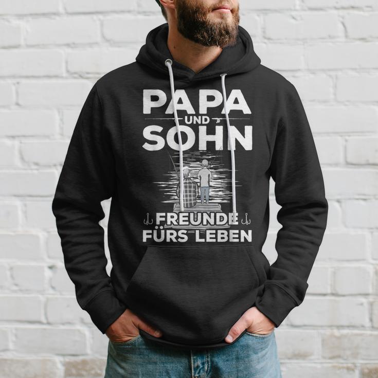 Stolzer Papa Sohn Angeln Partnerlook Boss Kapuzenpullover Geschenke für Ihn