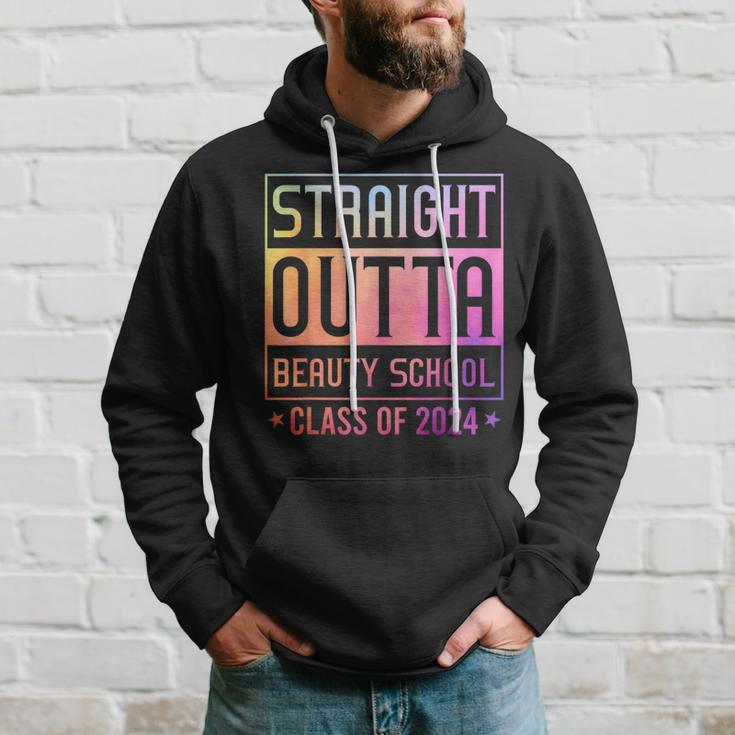Straight Outta Beauty School Graduation Class Of 2024 Hoodie Gifts for Him