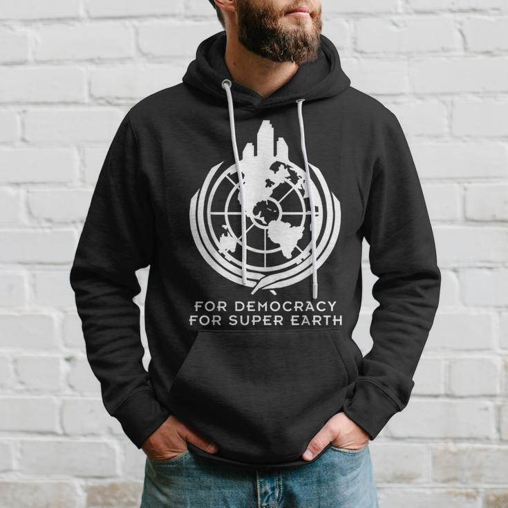 For Super Earth Hell Of Divers Helldiving Hoodie Gifts for Him