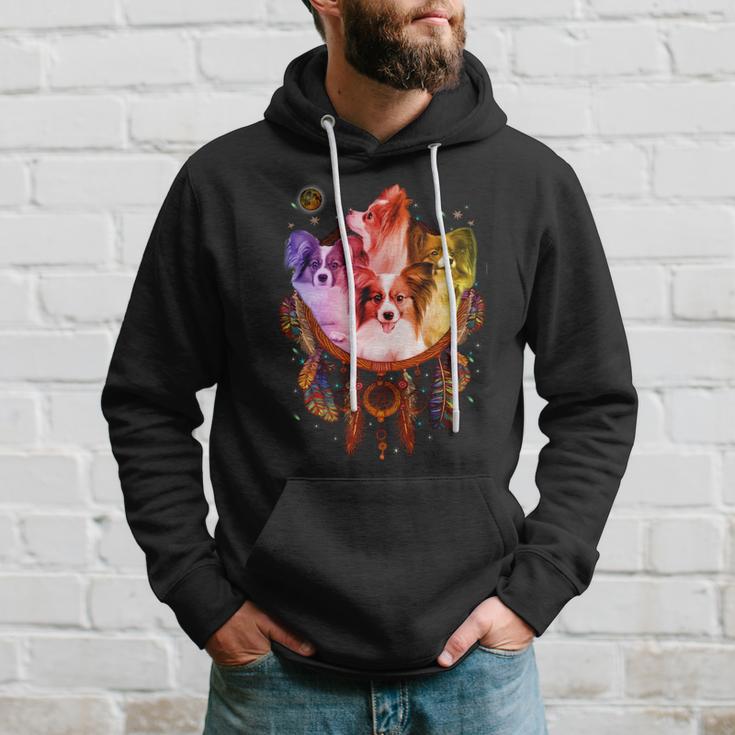 Sweatshirt Femme/fille Motif Papillon Attrape-rêves - Coupe Classique, Col Tissé, 241 G - Beau Et Confortable