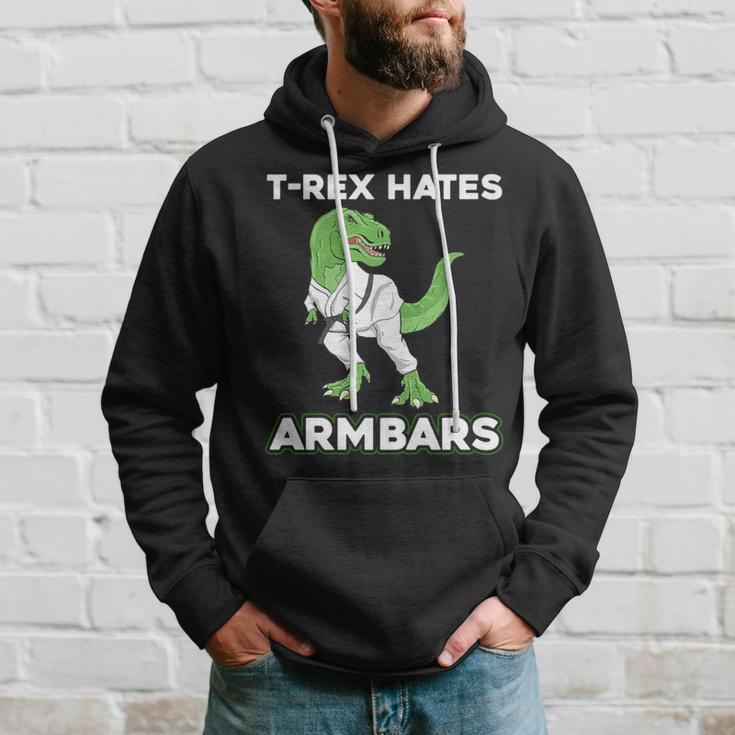 T-Rex Hates Armbars Bjj Jiu Jitsu Hoodie Gifts for Him