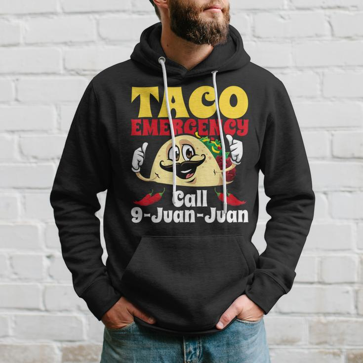 Taco Emergency Call 9 Juan Juan Cinco De Mayo Mexican Hoodie Gifts for Him