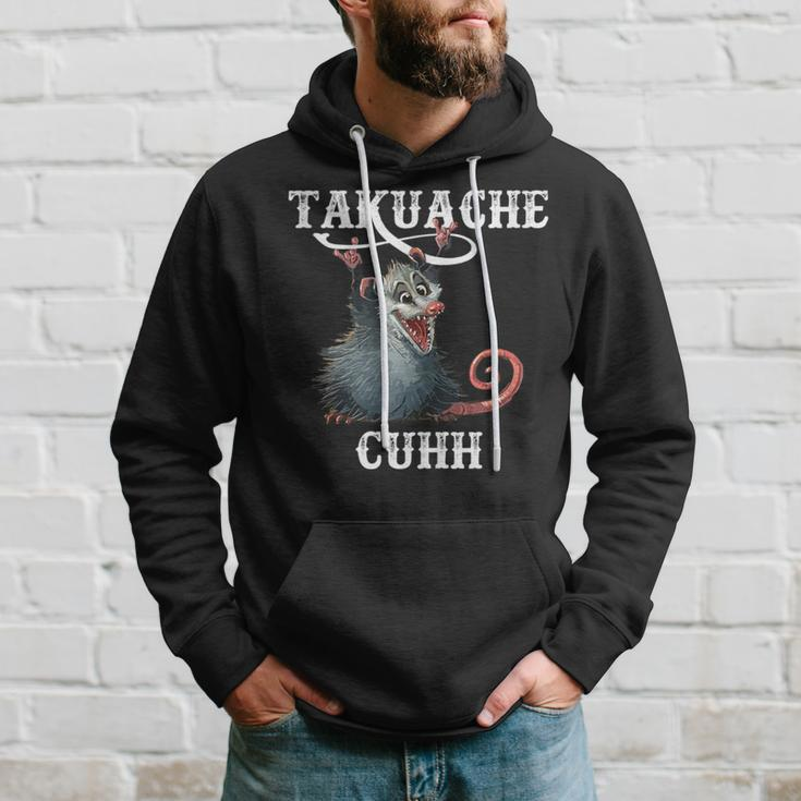 Takuache Cuhh Mexican Meme Opossum Animal Hoodie Gifts for Him