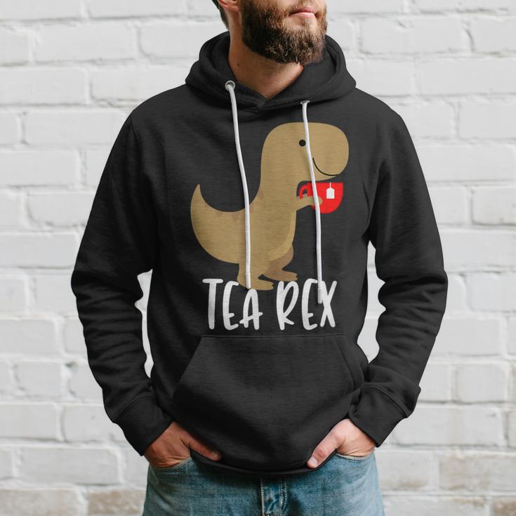 Tea Rex Cute Tyrannosaurus Dino Hoodie Geschenke für Ihn