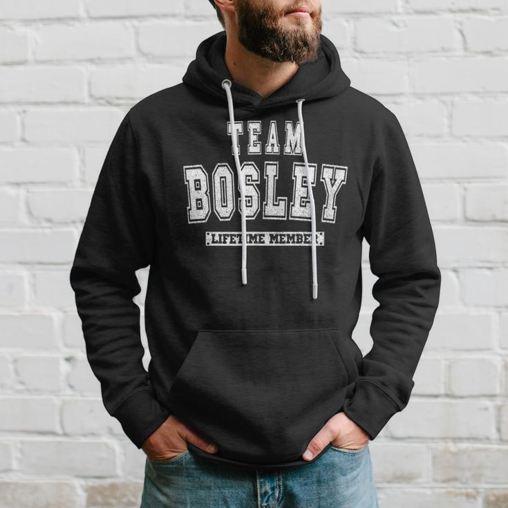 Team Bosley Lifetime Member Family Last Name Hoodie Gifts for Him