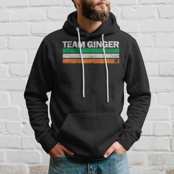 Team Ginger Ireland Flag Irish Pride Hoodie Gifts for Him