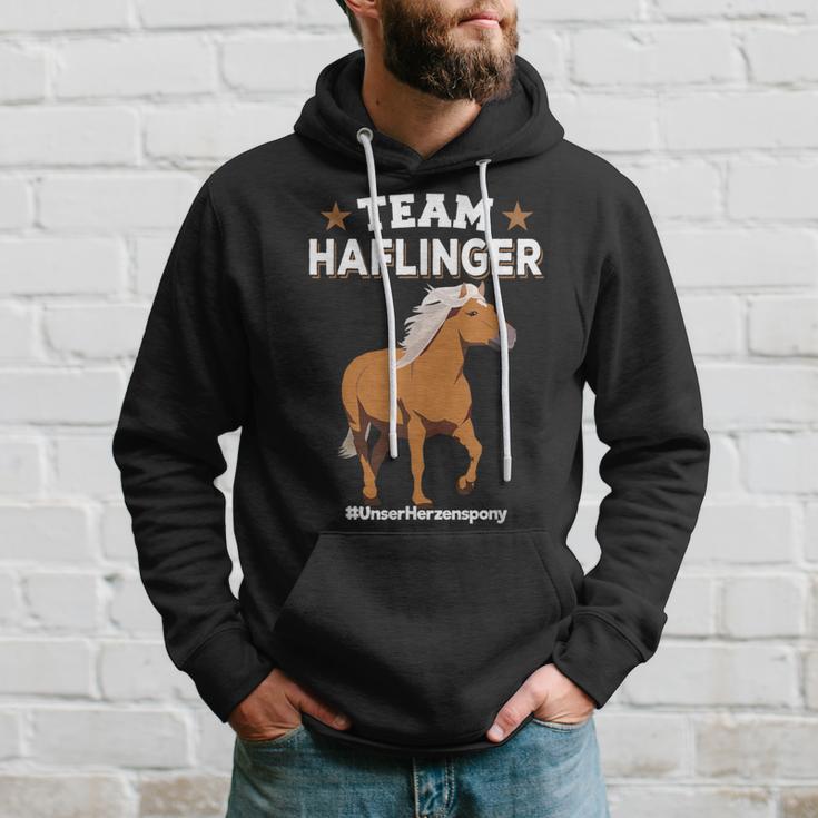 Team Haflinger Unserherzenspony Haflinger Pony Kapuzenpullover Geschenke für Ihn