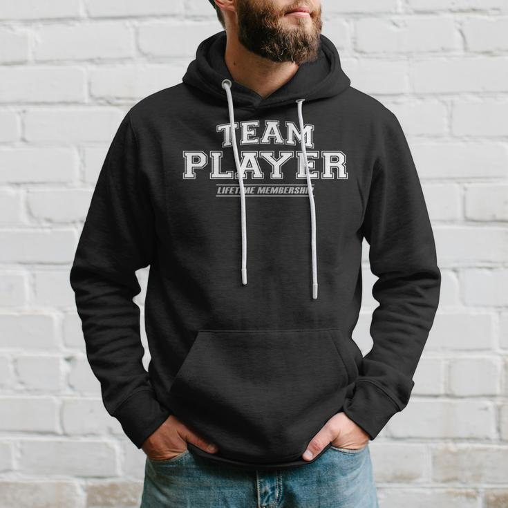 Team Player Proud Family Surname Last Name Hoodie Gifts for Him