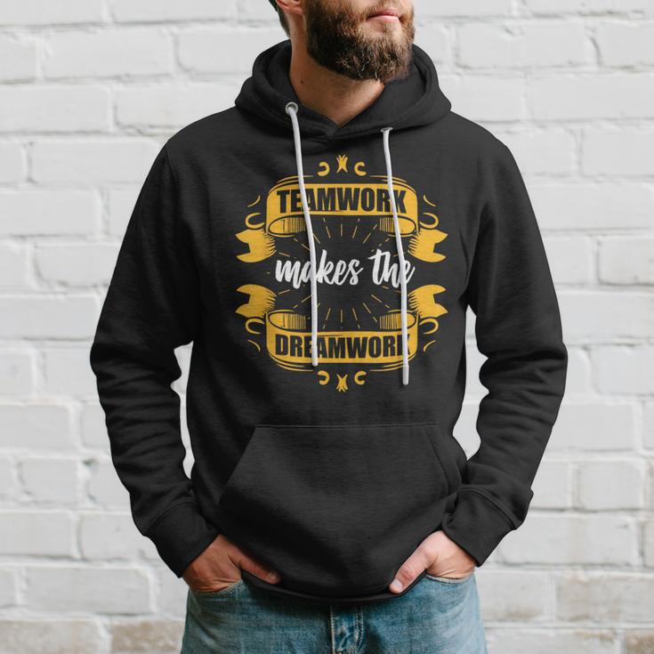 Teamwork Makes The Dreamwork Team Employee Motivation Hoodie Gifts for Him