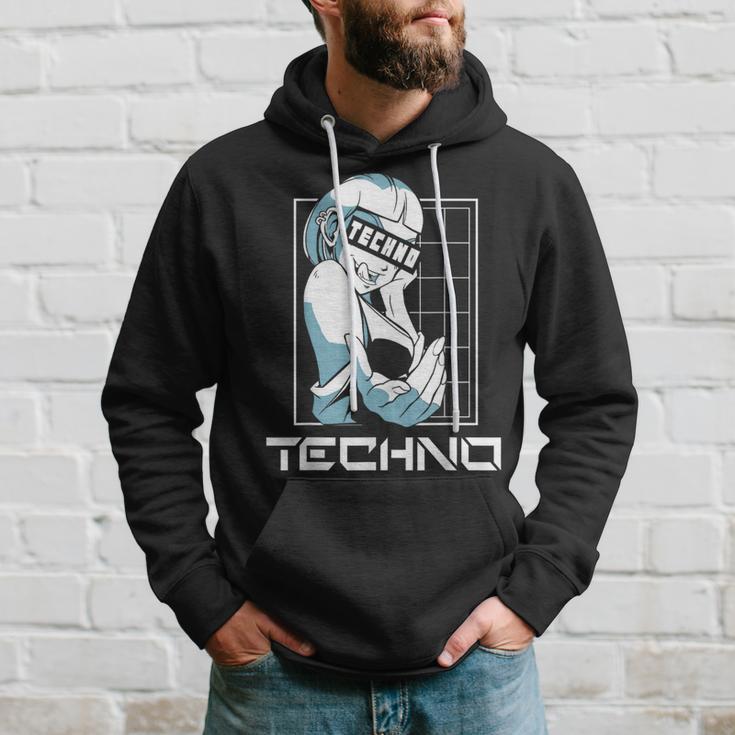 Techno Electronic Music Rave Festival Raver Hoodie Geschenke für Ihn