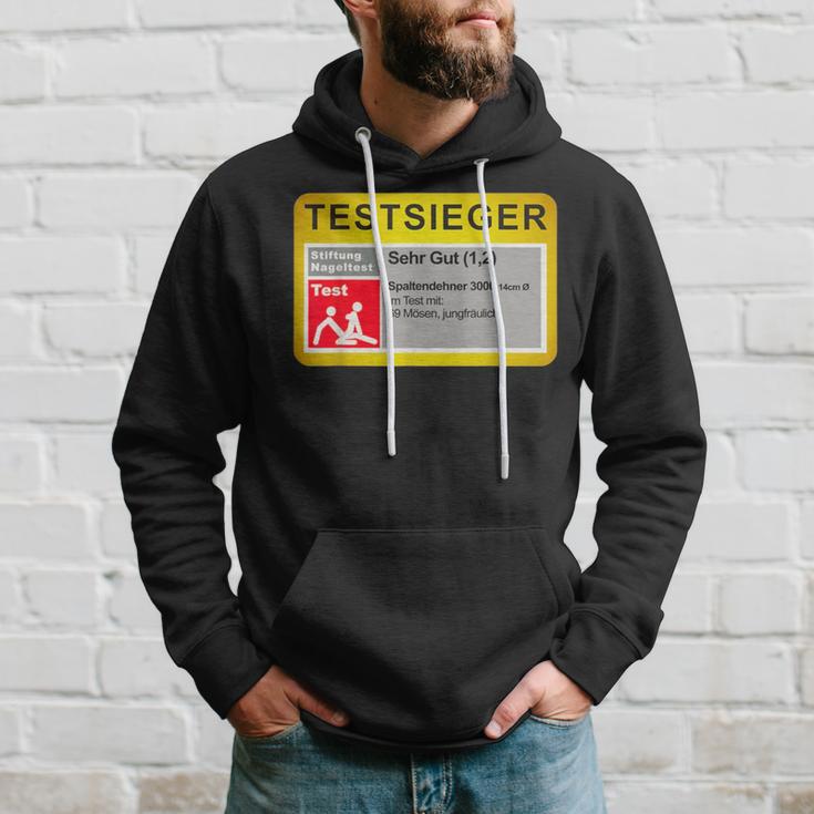 Test Winner Stiftung Nageltest Adult Humour Hoodie Geschenke für Ihn