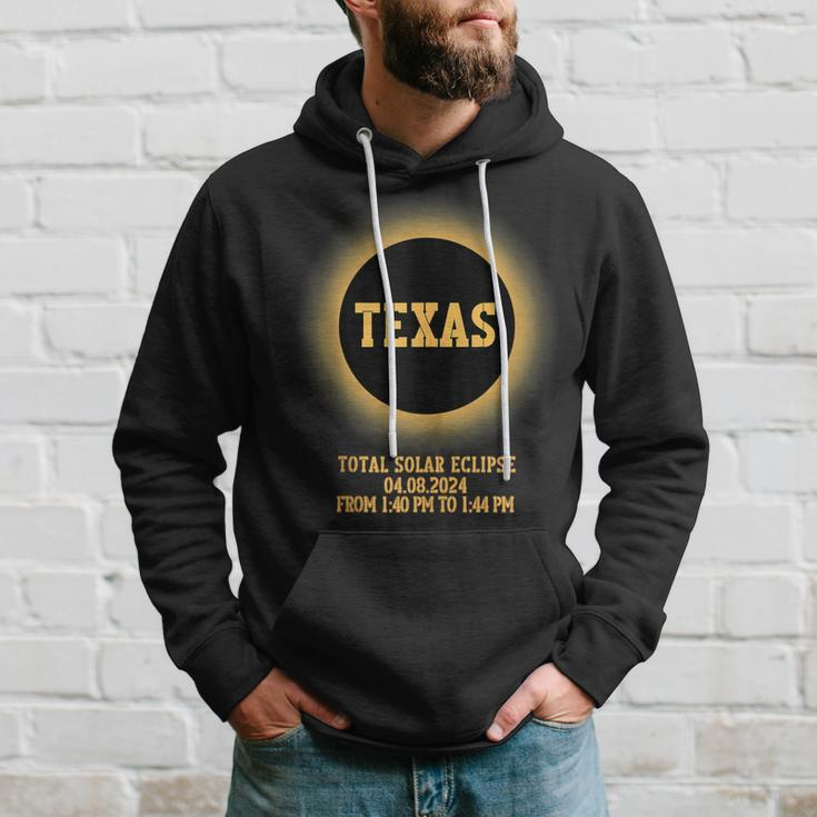 Texas Usa Totality Total Solar Eclipse April 8 2024 Hoodie Gifts for Him