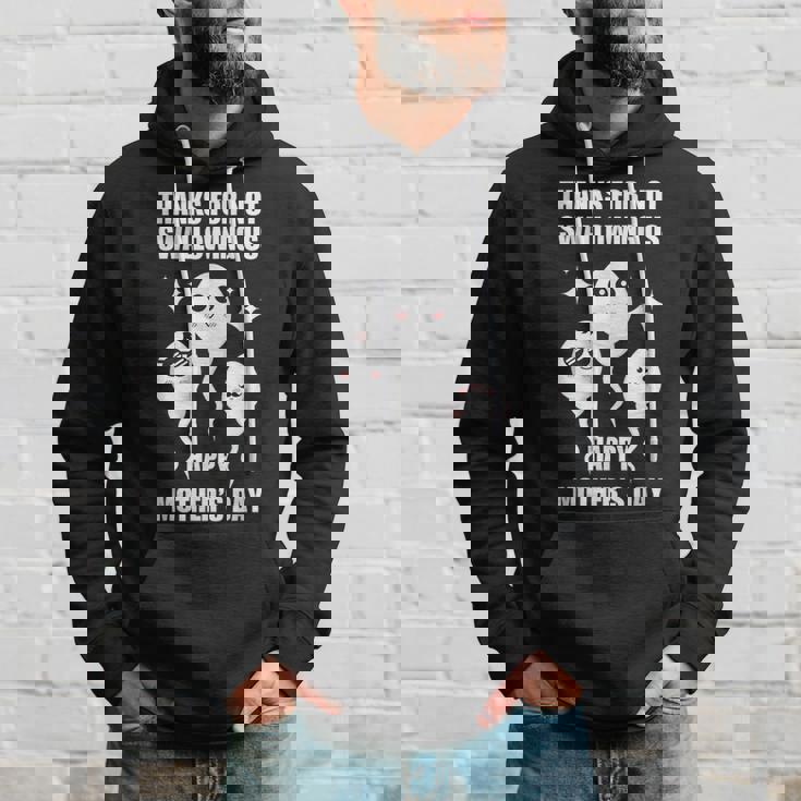 Thanks For Not Swallowing Us Happy Mother's Day Father's Day Hoodie Gifts for Him