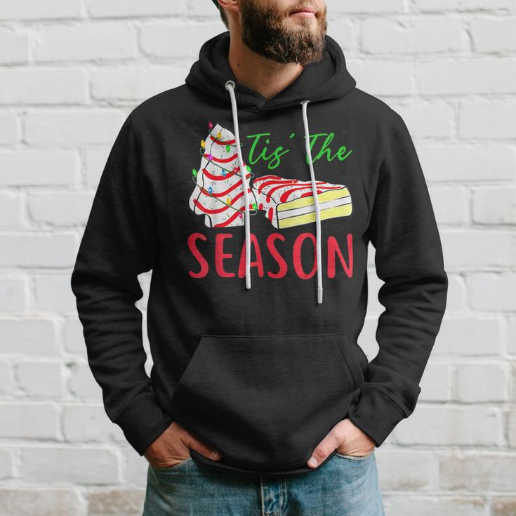 Tis The Season Little-Debbie Christmas Tree Cake Holiday Hoodie Gifts for Him