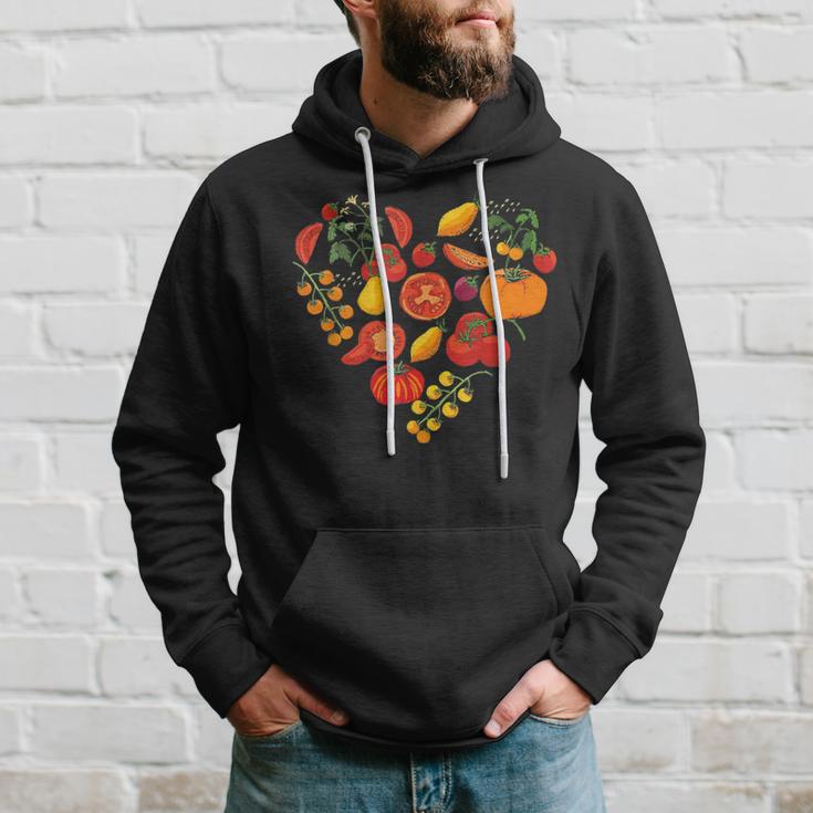 Tomatenliebe Hobby Gardener Gardener Garden Tomato Hoodie Geschenke für Ihn