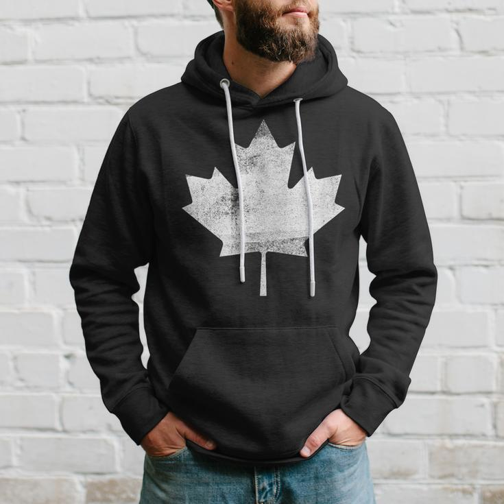 Toronto Canada Maple Leaf Distressed Vintage Retro Fan Hoodie Gifts for Him