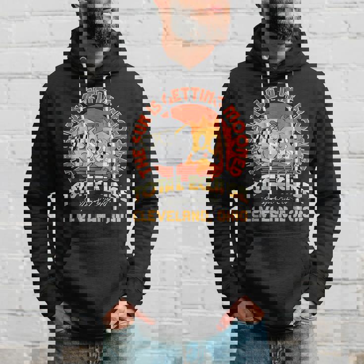 Total Solar Eclipse 040824 Cleveland Ohio Hoodie Gifts for Him