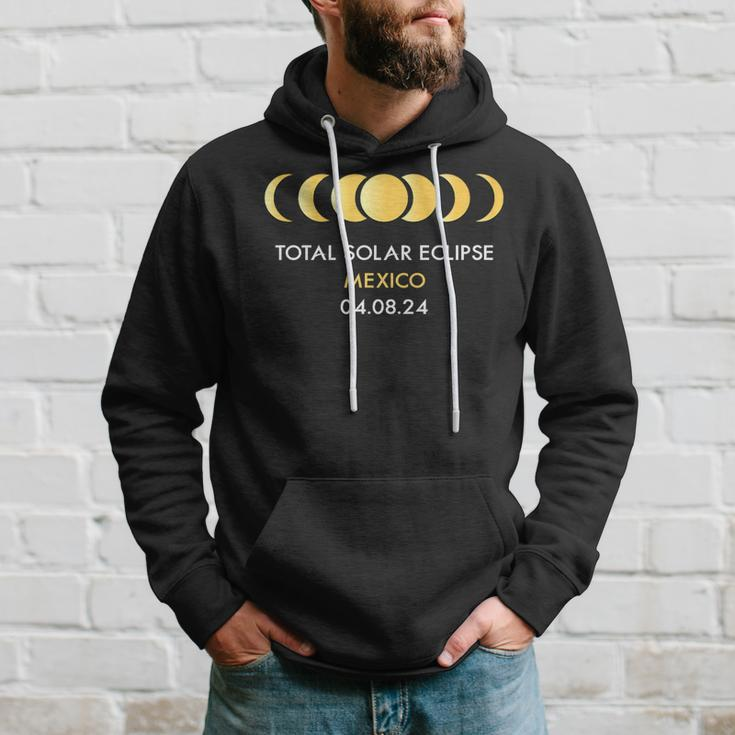 Total Solar Eclipse 2024 Mexico America Totality 040824 Hoodie Gifts for Him