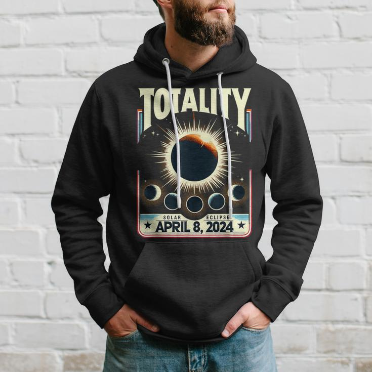 Total Solar Eclipse 2024 Totality Total Eclipse Hoodie Gifts for Him