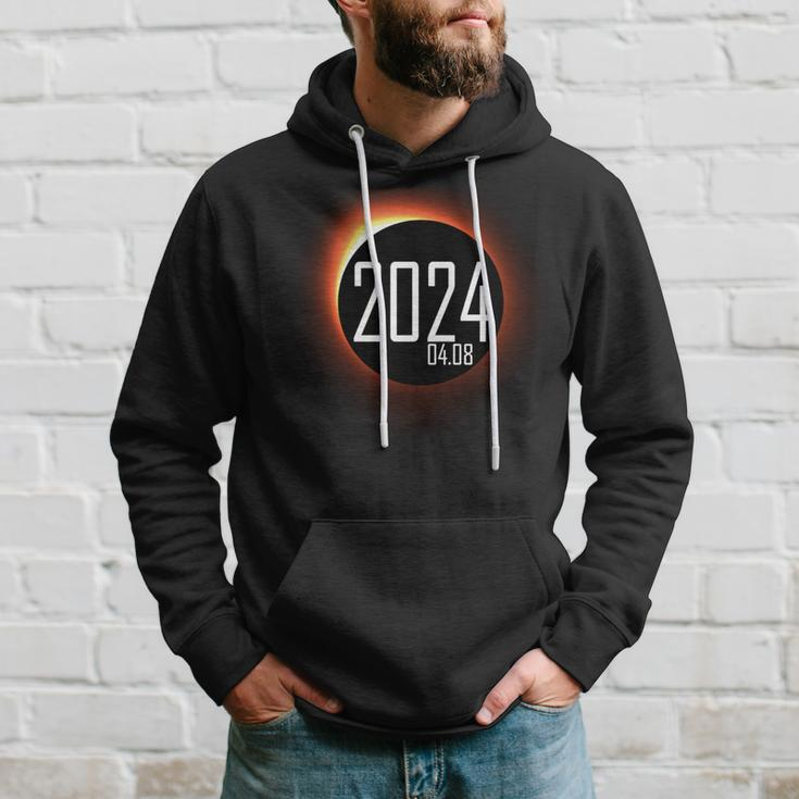 Total Solar Eclipse 2024 Totality Usa Spring April 8 2024 Hoodie Gifts for Him