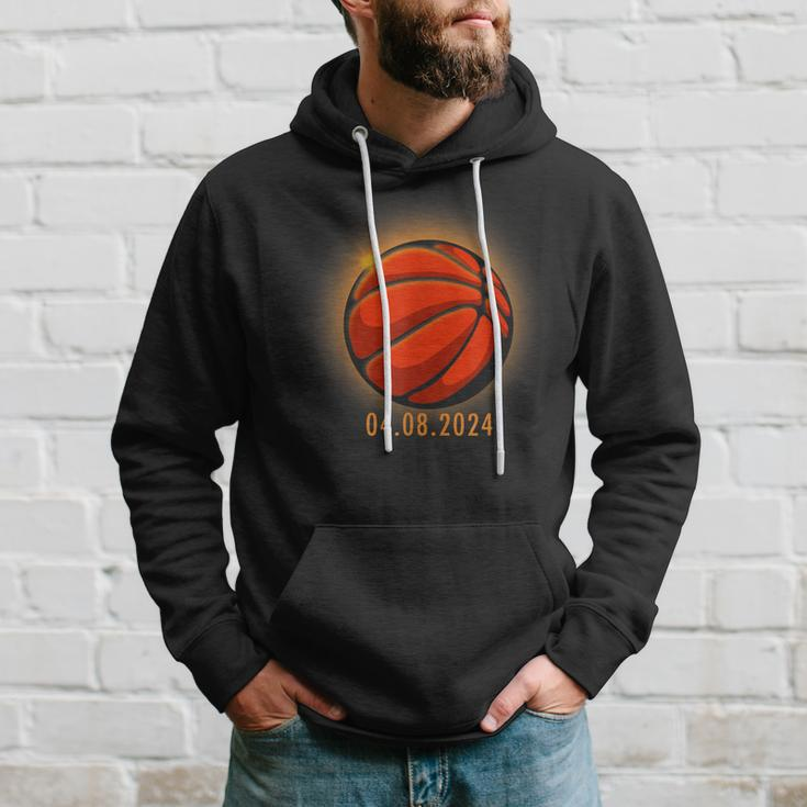 Total Solar Eclipse Basketball Lover April 8 2024 Totality Hoodie Gifts for Him