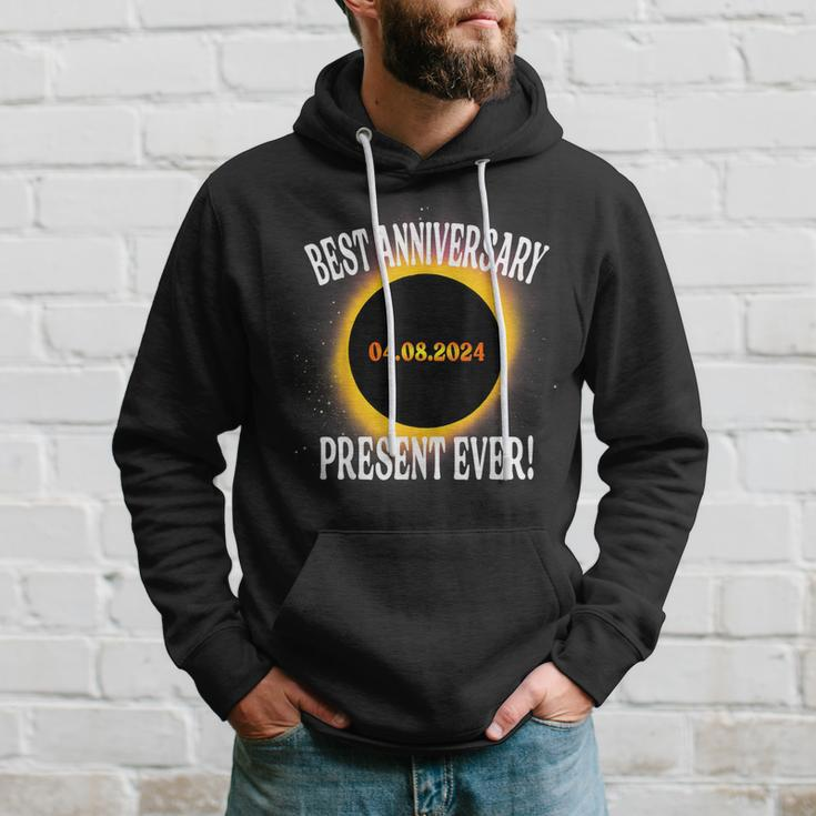 Total Solar Eclipse Best Anniversary Present Ever April 2024 Hoodie Gifts for Him