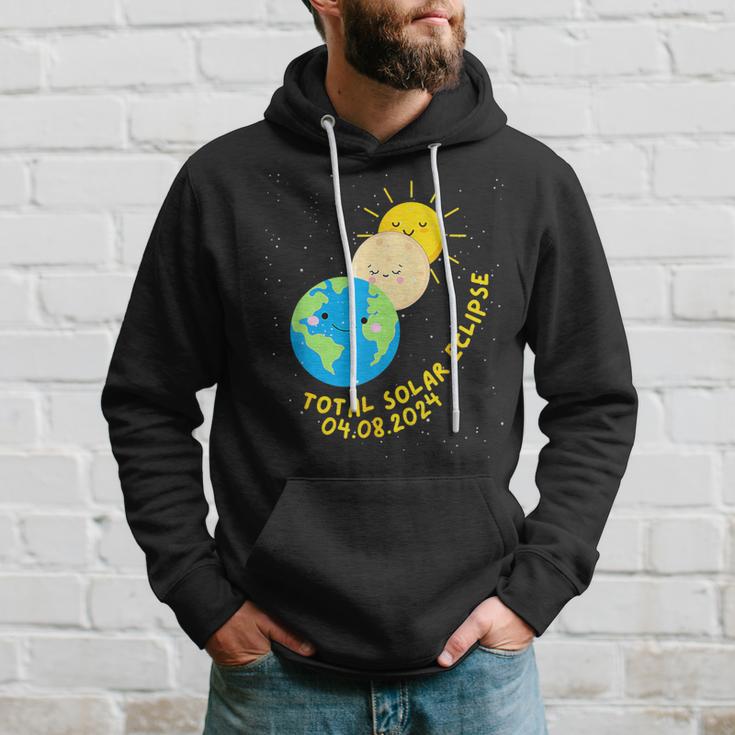 Totale Sonnenfinsternis 2024 Süße Sonnenfinsternis Hoodie Geschenke für Ihn