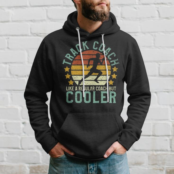 Track Coach Track And Field Running Coach Hoodie Gifts for Him