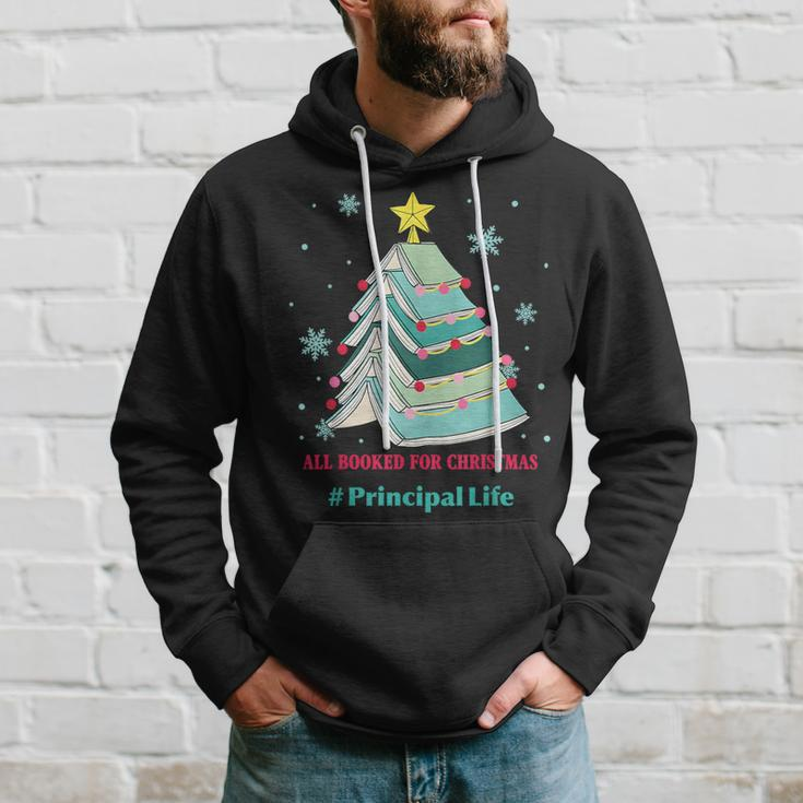 Tree All Booked For Christmas Principal Life Hoodie Gifts for Him