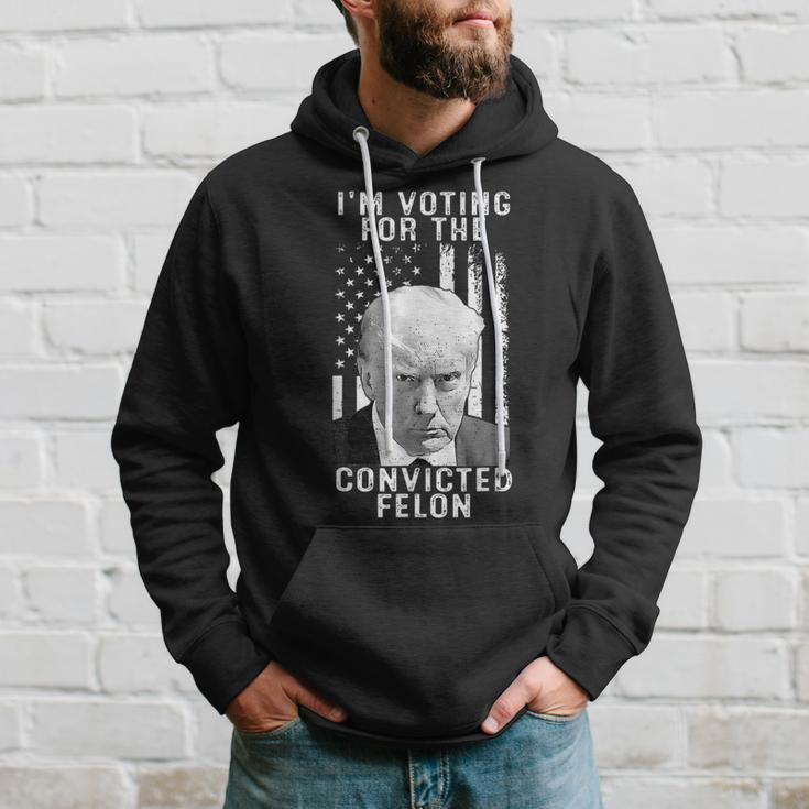 Trump 2024 Convicted Felon I Am Voting Convicted Felon 2024 Hoodie Gifts for Him