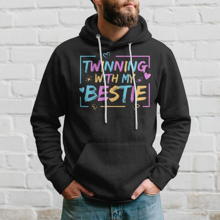 Twin Matching Twins Day Friend Twinning With My Bestie Twin Hoodie Gifts for Him