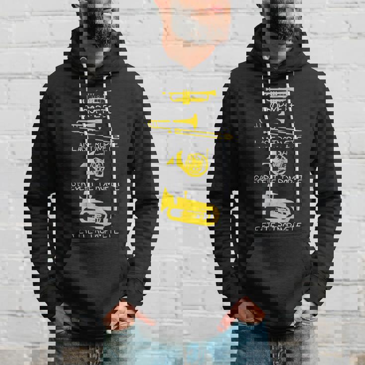 Types Of Trumpets Trumpet Trumpet Hoodie Geschenke für Ihn