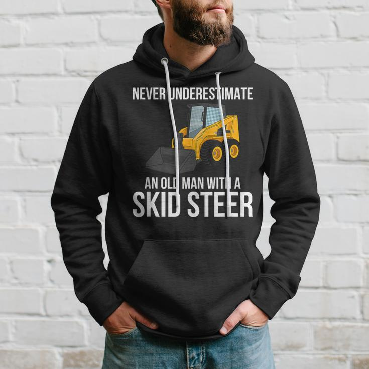 Never Underestimate An Old Man With A Skid Sr Skid Sr Hoodie Gifts for Him