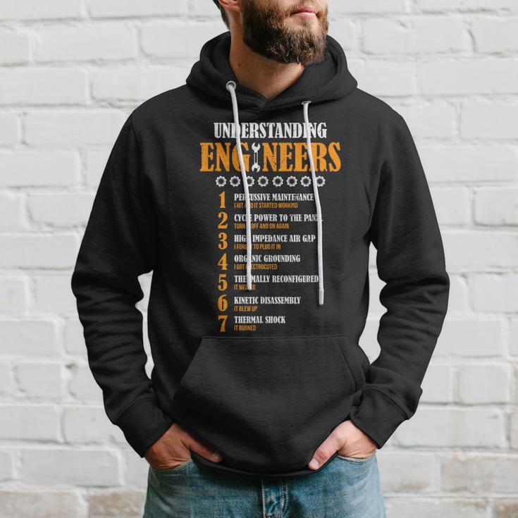 Understanding Engineers Lists Distressed Engineer Hoodie Gifts for Him