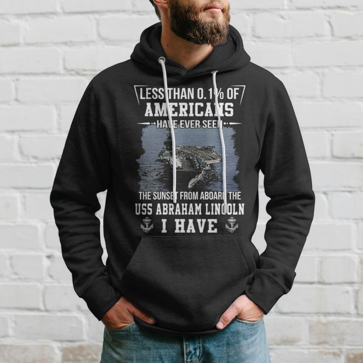 Uss Abraham Lincoln 72 Sunset Hoodie Gifts for Him