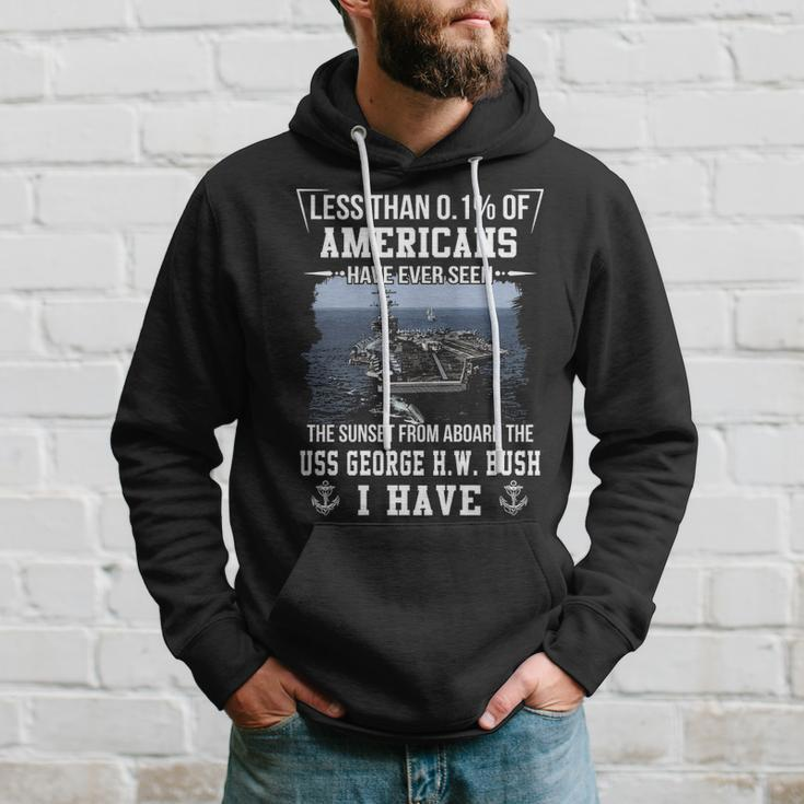 Uss Harry S Truman Cvn 75 Sunset Hoodie Gifts for Him