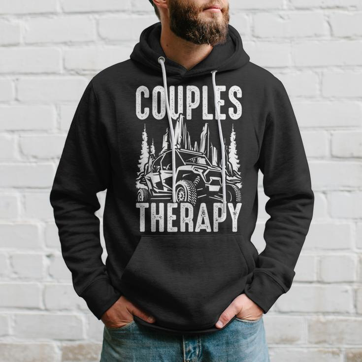 Utv Side By Side Couples Therapy Hoodie Gifts for Him