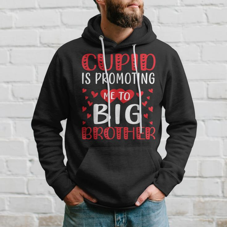 Valentines Day Cupid Is Promoting Me To Big Brother Toddler Hoodie Gifts for Him
