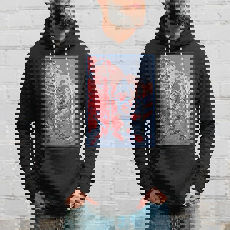 Vaporwave Aesthetic Japanese Cherry Blossom Hoodie Gifts for Him