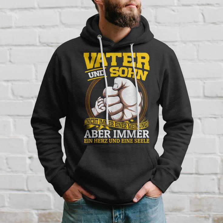 Vater & Sohn Nicht Immer Einer Minung Aber Father & Kapuzenpullover Geschenke für Ihn