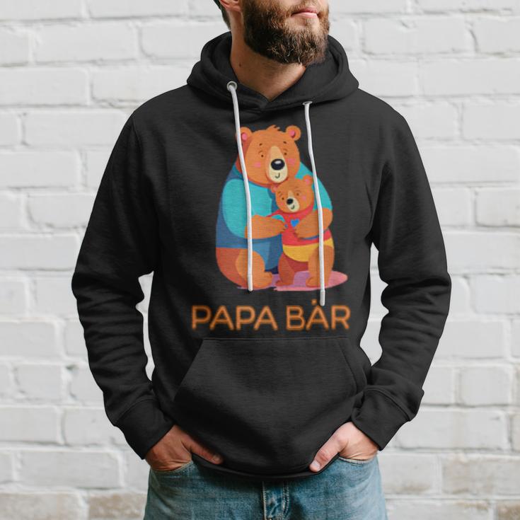 Vatertagater Sohn Tochter Sohn Papa Bär Kapuzenjacke Kapuzenpullover Geschenke für Ihn