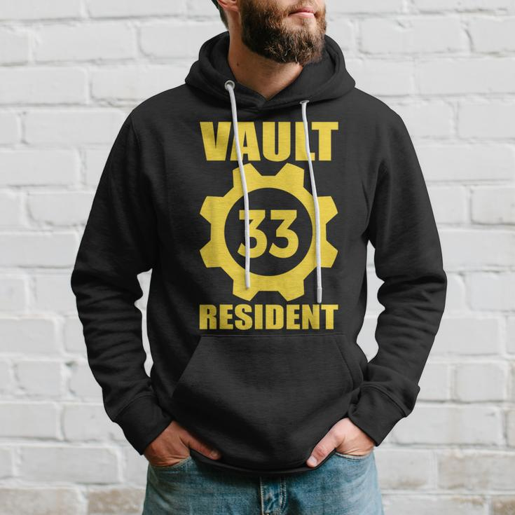 Vault 33 Resident Yellow Blue Hoodie Gifts for Him